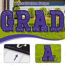 Load image into Gallery viewer, Inspirational Graduation Yard Signs - 20 PCS, Perfect for Class of 2025 Parties