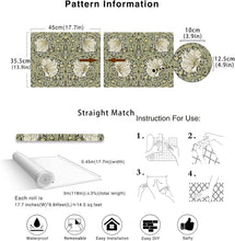 Load image into Gallery viewer, Eco-Friendly William Morris Sage Green Wallpaper - Removable &amp; Waterproof Design