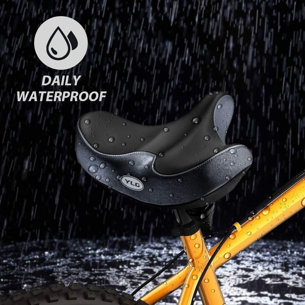 Durable Oversized Bike Seat - Comfortable & Easy to Install for All Bicycles
