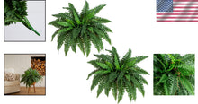 Load image into Gallery viewer, Vibrant 40IN Artificial Boston Ferns - Set of 2 for Versatile Home Styling