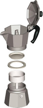 Load image into Gallery viewer, Portable Moka Express - Iconic 3 Cup Stovetop Espresso Maker for Coffee Lovers