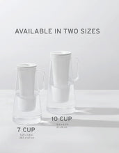 Load image into Gallery viewer, Premium Water Filter Pitcher: Removes Bacteria &amp; Microplastics – 10 Cup Capacity