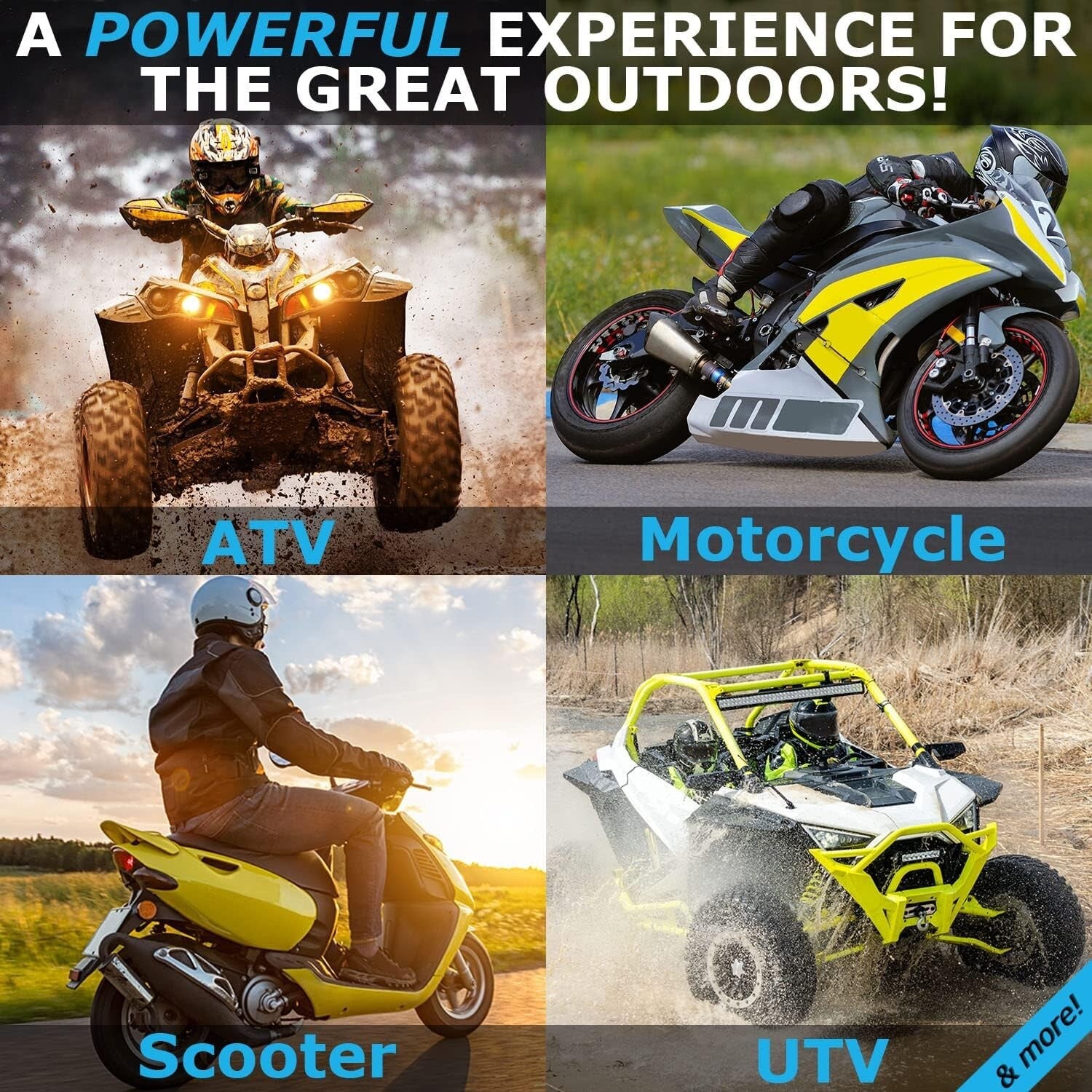 Heavy-Duty 12V 12AH Sealed Lead Acid Battery - Perfect for ATVs & Motorcycles