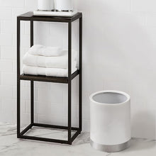 Load image into Gallery viewer, Luxury Ceramic Trash Can for Bathroom &amp; Home - Durable &amp; Rustproof Design