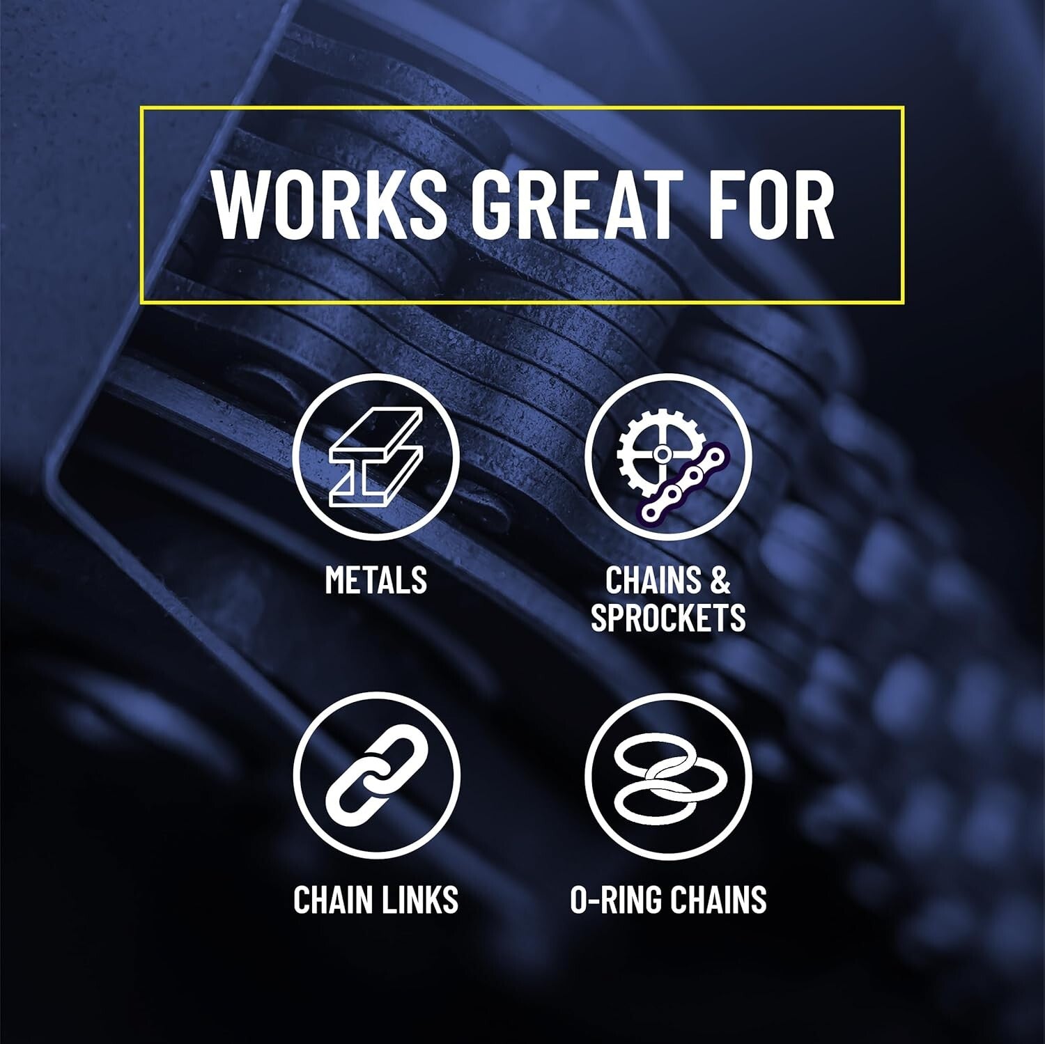 Essential Non-Fling Chain Lubricant Pack, 10 OZ - Rust Protection & Performance