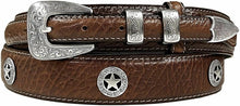Load image into Gallery viewer, Stylish Adjustable Western Ranger Belt 1-3/8" to 3/4" with Antique Buckle