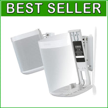 Load image into Gallery viewer, SONOS One Speaker Wall Mount - Sleek White Finish with Easy Access Controls