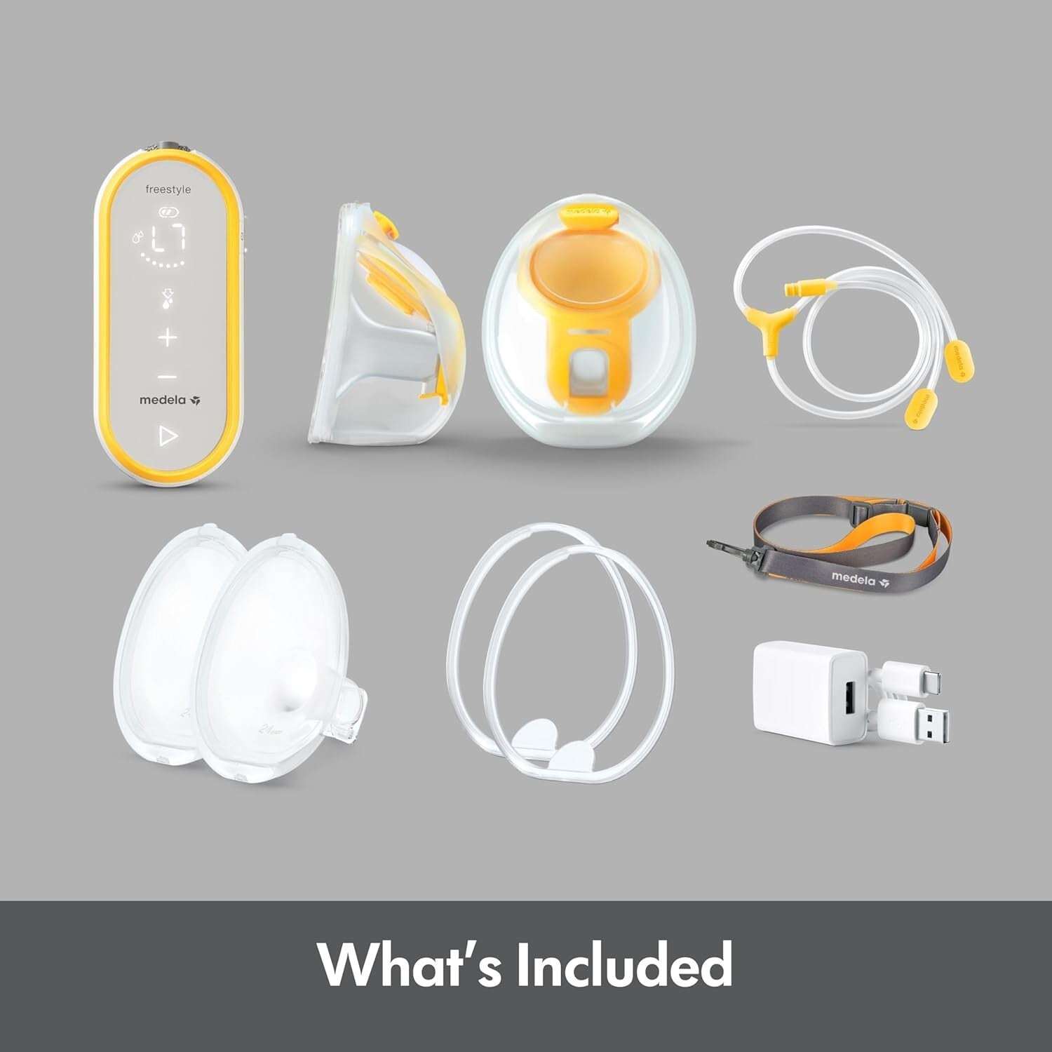Freestyle Hands-Free Breast Pump - Wearable & App-Connected Double Electric