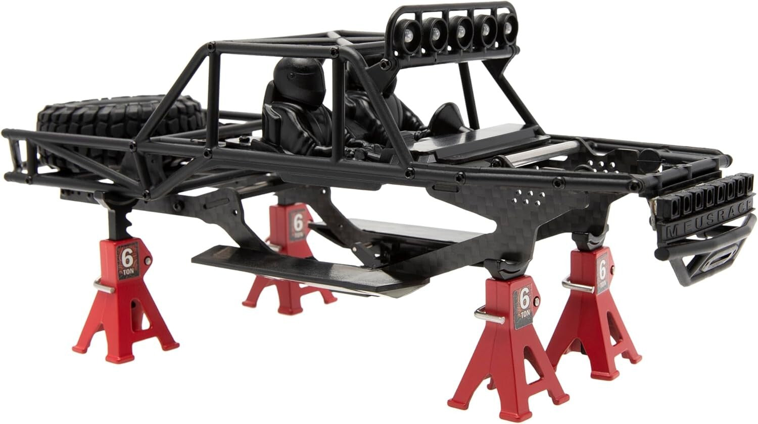 Customizable ABS+Nylon Body Shell with Carbon Fiber Frame for 1/24 RC Crawlers