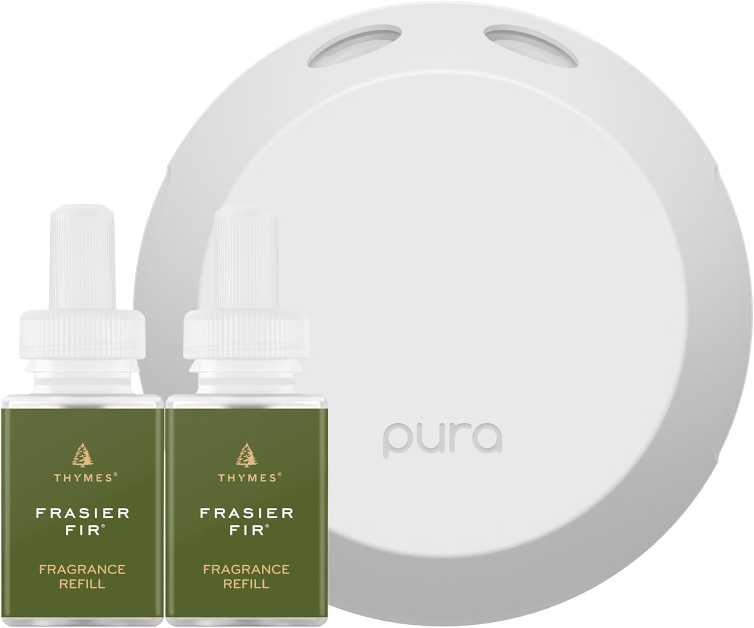 Pack of 2 Frasier Fir Pura Smart Diffuser Refills - 350 Hours of Luxury Aroma