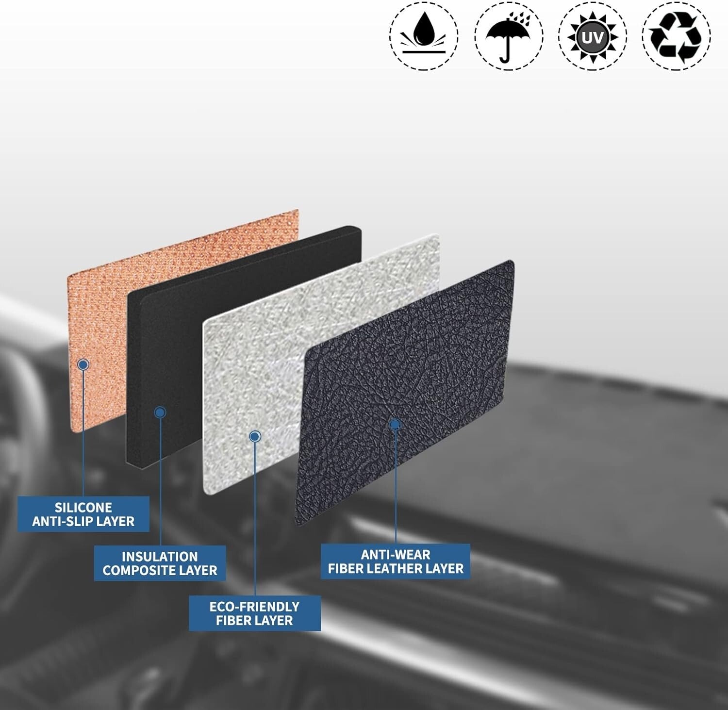 Non-Slip Dashboard Cover for Lexus IS F/IS250 - Fashionable and Functional