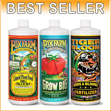 Load image into Gallery viewer, Fox Farm Hydro Nutrient Trio for Hydroponics: Vivid Growth &amp; Abundant Blooms