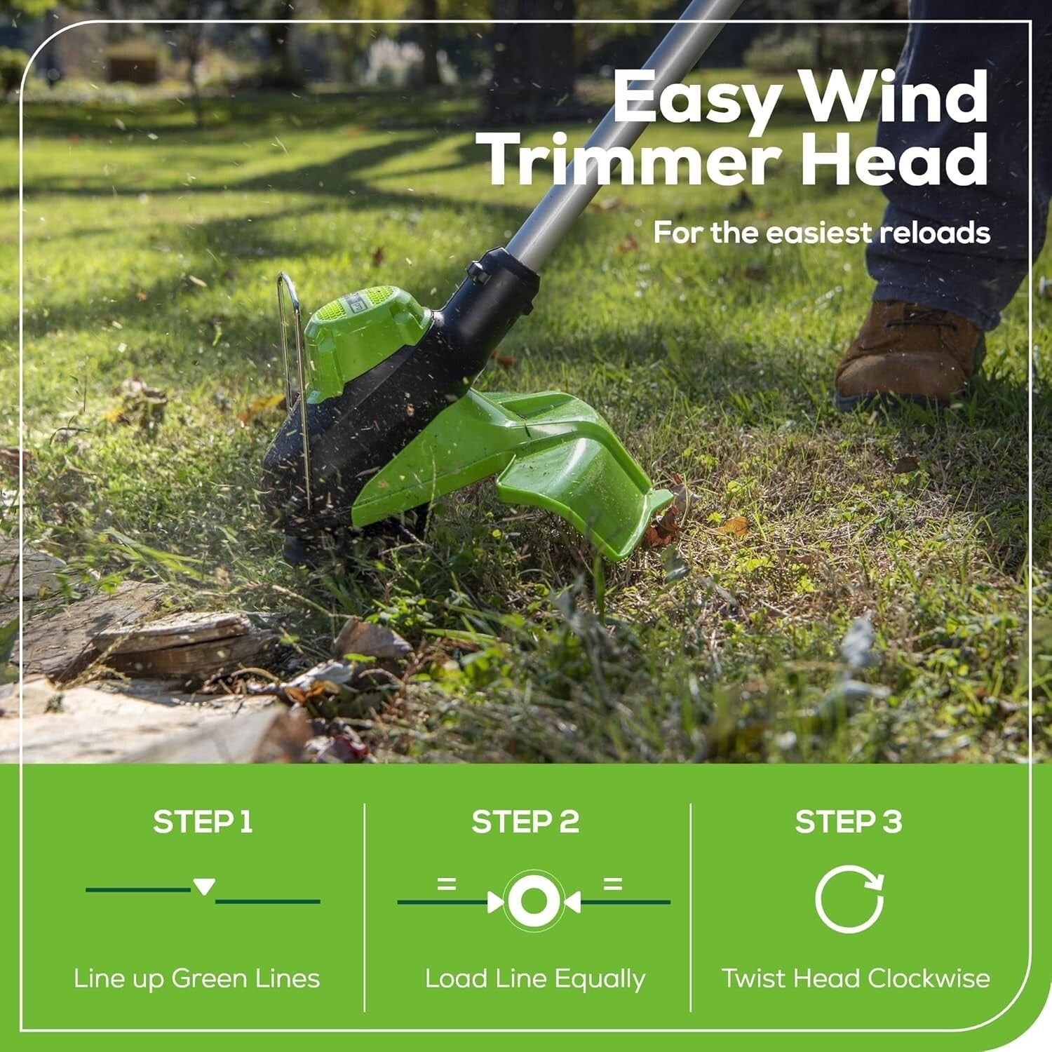Eco-Friendly 60V Trimmer & 540 CFM Leaf Blower Combo Kit - Lightweight Design
