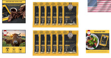 Load image into Gallery viewer, Keto-Friendly Teriyaki Grass-Fed Beef Jerky - Healthy On-the-Go Snack, 12-Pack