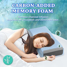 Load image into Gallery viewer, Cooling Cube Memory Foam Pillow - Adjustable Firmness, Perfect for Side Sleepers
