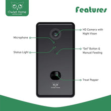 Load image into Gallery viewer, Interactive Pet Camera with Motion Detection, Treat Tossing &amp; 1080P Video