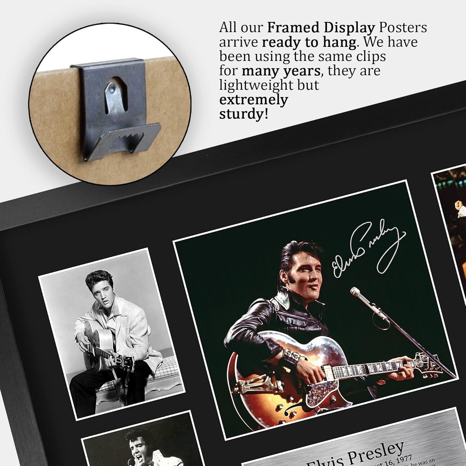 16x12 Elvis Presley Signed Photo - Iconic Music Memorabilia for Enthusiasts
