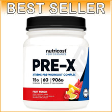 Load image into Gallery viewer, High-Quality Pre-Workout Powder - 60 Servings, Gluten-Free &amp; 3rd Party Tested