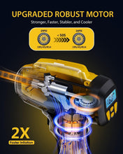 Load image into Gallery viewer, Quick-Charge Tire Inflator with 21V Battery - 160 PSI for Cars, Bikes &amp; E-Bikes