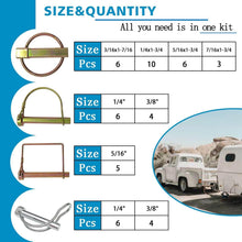 Load image into Gallery viewer, Complete Set of 202 Rust-Resistant Hitch Pins and Clips for All Equipment