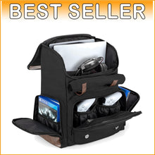 Load image into Gallery viewer, Stylish Gaming Backpack for 15.6" Laptop &amp; Consoles - Organized Travel Solution