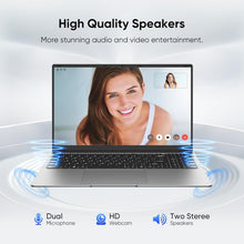Load image into Gallery viewer, Premium 15.6'' FHD Windows 11 Pro Laptop - 8GB RAM, 256GB SSD, Long Battery Life