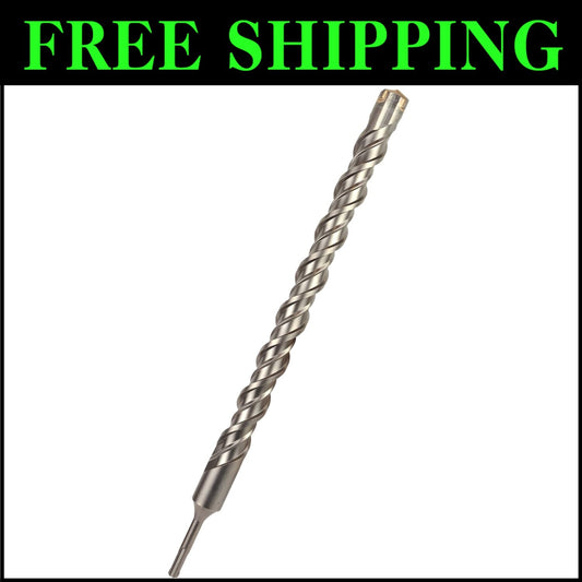 Carbide Tipped SDS Plus Drill Bit - 1-1/4" x 18" for Masonry Applications
