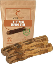 Load image into Gallery viewer, Long-Lasting Olive Wood Dog Chew with Olive Oil - Promotes Dental Health