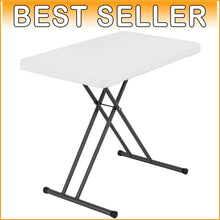 Load image into Gallery viewer, 30-Inch Foldable Laptop Table with Adjustable Height - Perfect for Any Occasion