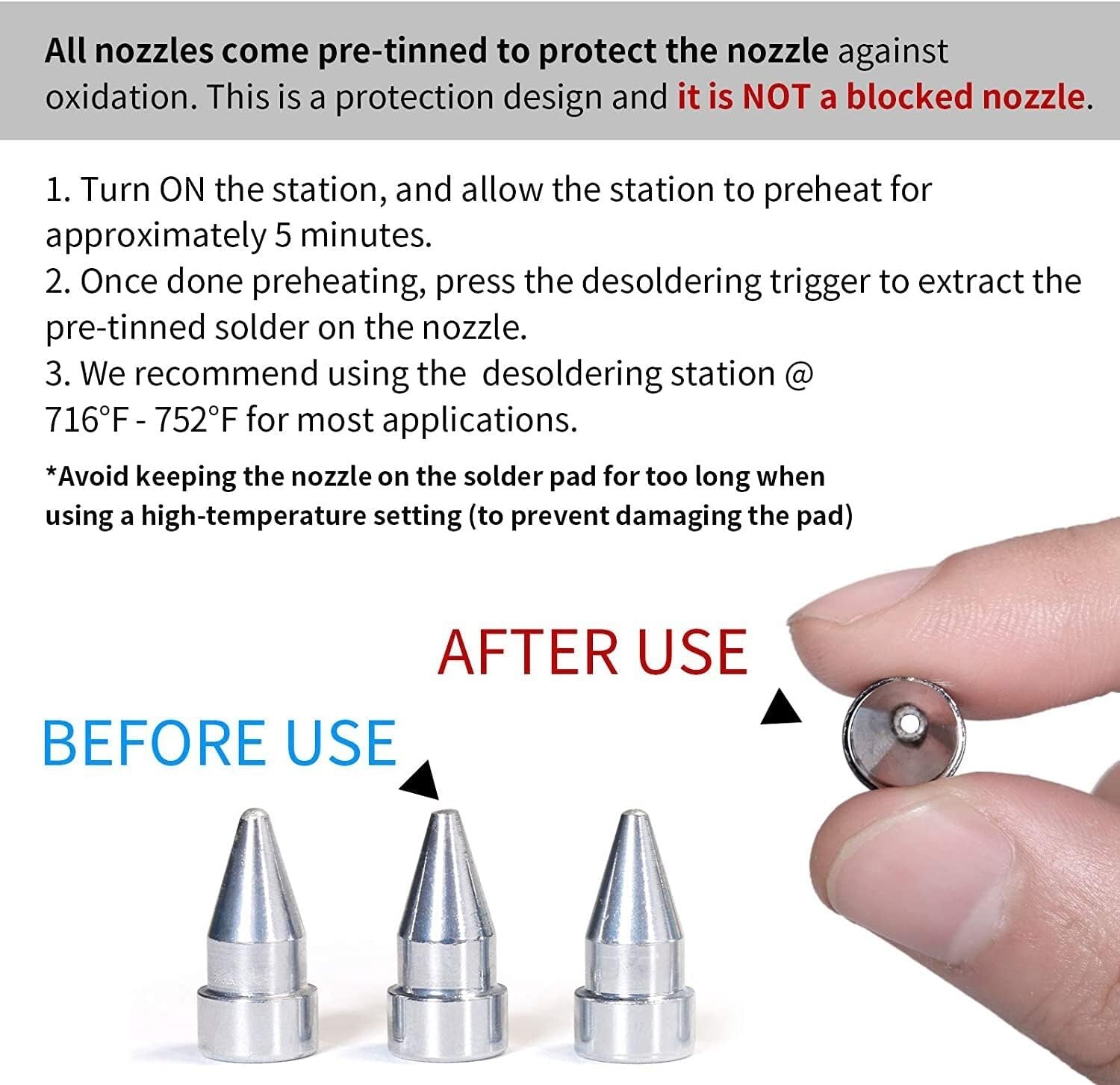 80W Professional Desoldering Station with Auto Shutoff & Variable Temp Control