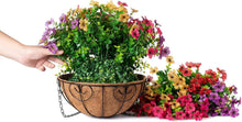 Load image into Gallery viewer, Stunning Artificial Hanging Flower Basket - Perfect for Indoor and Outdoor Use