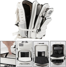 Load image into Gallery viewer, Multi-Compartment 45L Tactical Daypack with Adjustable Straps &amp; Padded Support
