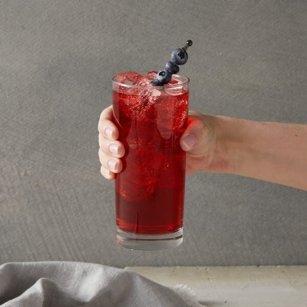 Delicious Sugar-Free Huckleberry Syrup for Coffee & Desserts - 25.4 Fl Oz x 4