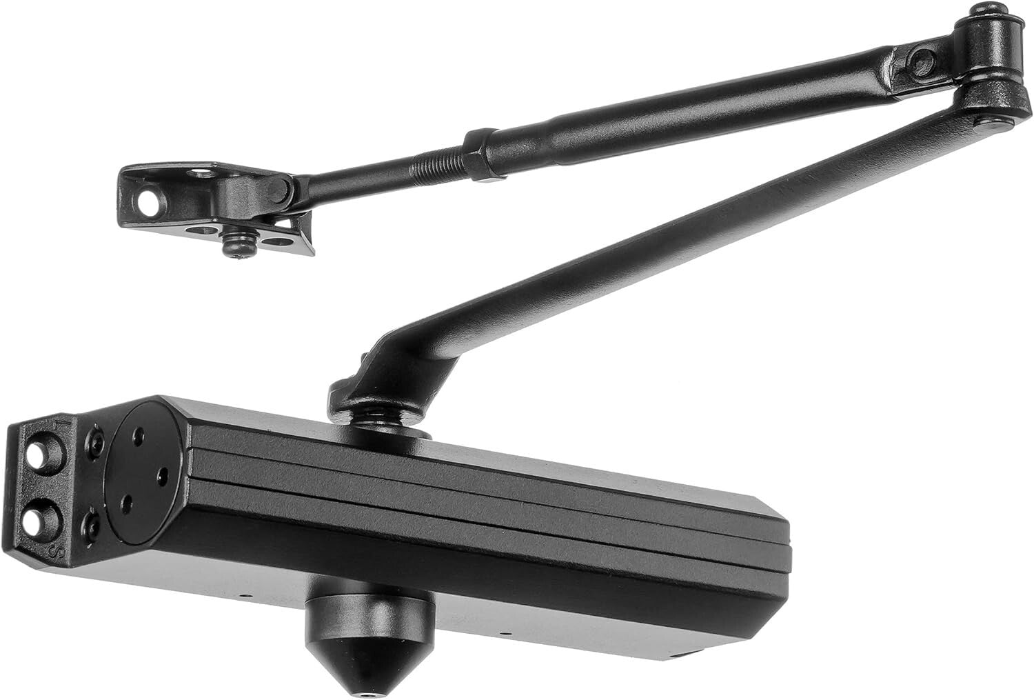 Adjustable Hydraulic Door Closer Size 3-6 - Elegant Dark Bronze Finish