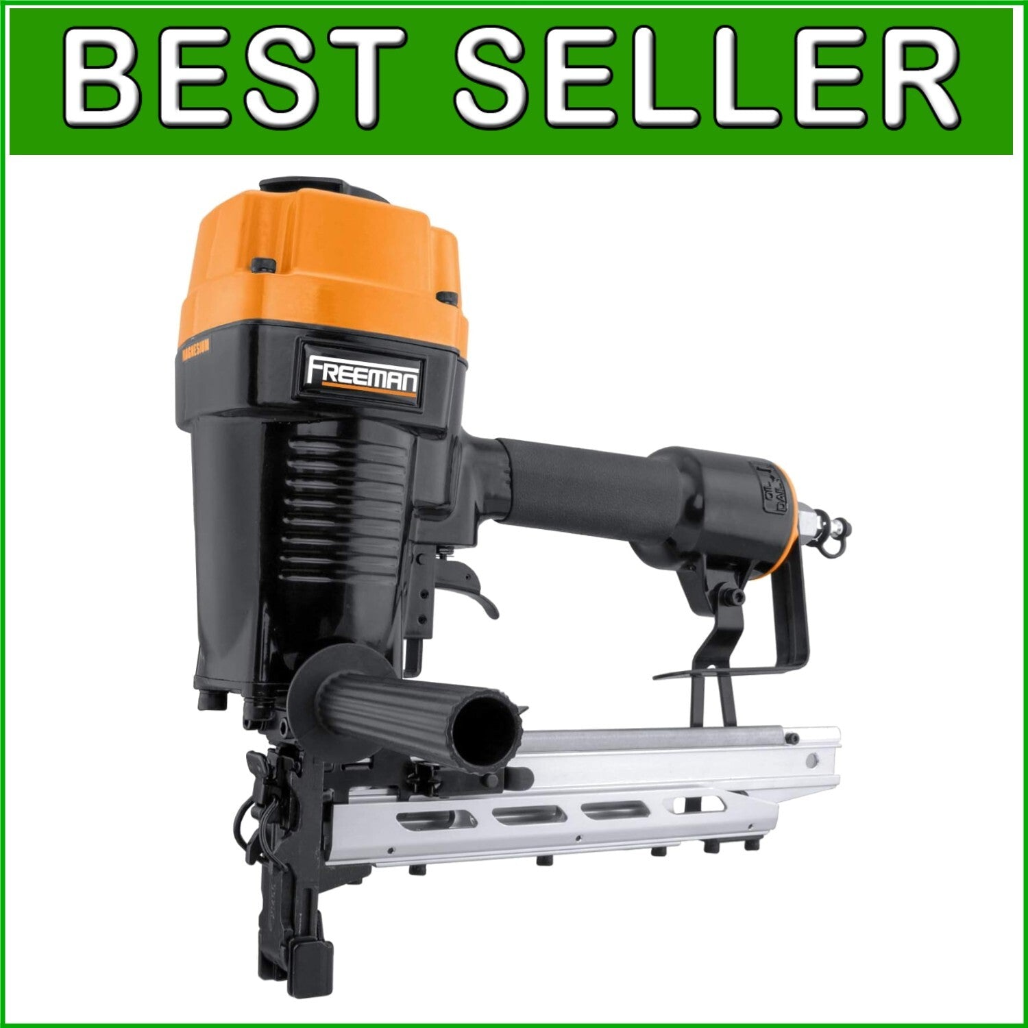 Durable Pneumatic Fencing Stapler with Belt Hook & Adjustable Exhaust Direction