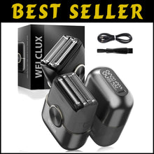 Load image into Gallery viewer, Compact Cordless Electric Razor with Dual-Speed Modes for Ultimate Comfort