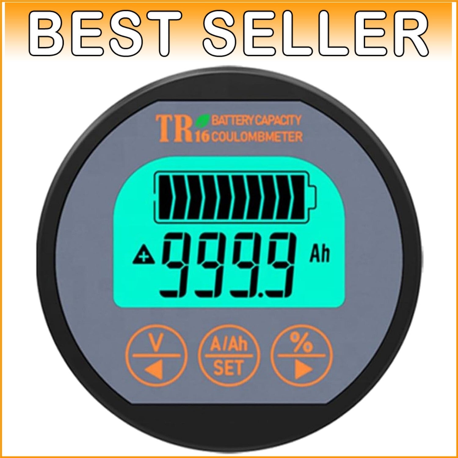 Electric Vehicle Battery Monitor: 8-80V, 0-100A - Reliable Performance Tracker