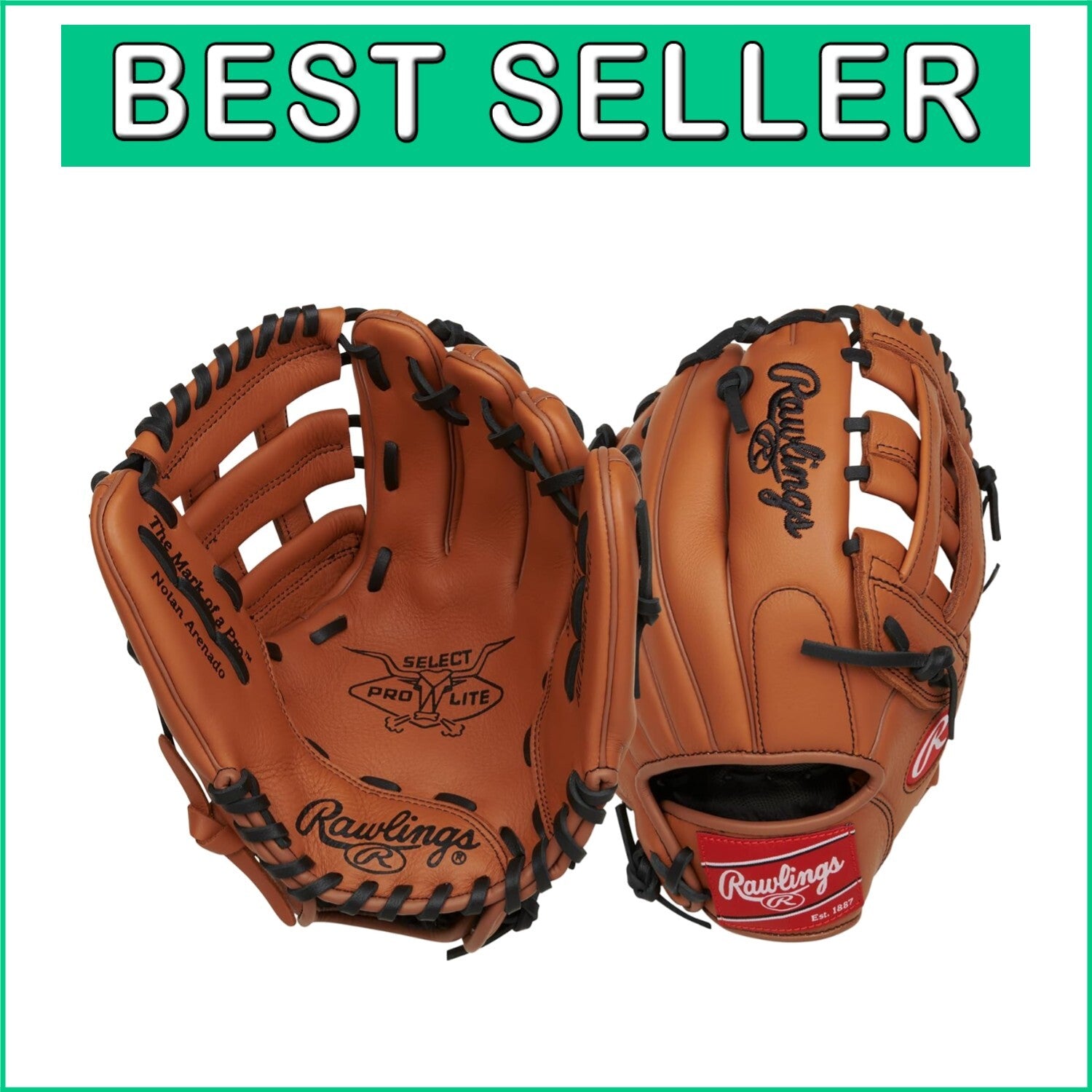 Durable 11" Infield Glove for Youth | Pro H Web Design & Comfort Fit