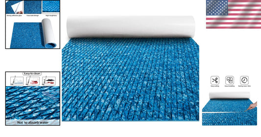 Elegant Camo Lake EVA Foam Marine Flooring - Easy Cut & Install 94.5"x 23.6"