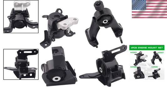 Precision Engine and Transmission Mounts for 2014-2019 Corolla - 1-Year Warranty