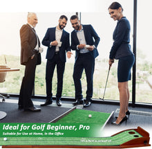 Load image into Gallery viewer, Foldable Indoor Putting Mat with Non-Slip Backing - Ideal for All Skill Levels