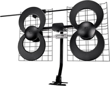 Load image into Gallery viewer, Multidirectional ClearStream 4V TV Antenna - 70+ Miles, Easy Installation, Black