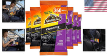 Load image into Gallery viewer, Premium Multi-Surface Car Wipes - 6 Bags of 60 Count for Ultimate Cleanliness