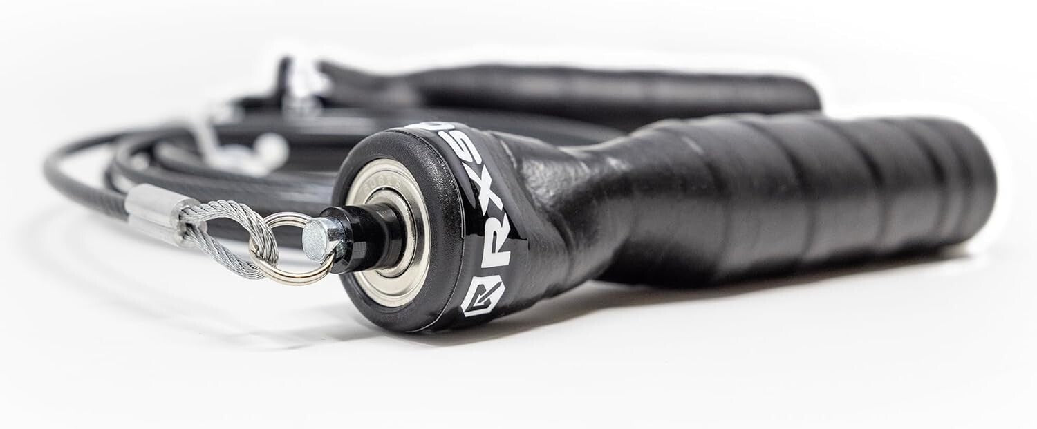 Premium Black Ops Jump Rope with Frictionless Rotation - Ideal for HIIT & Cardio