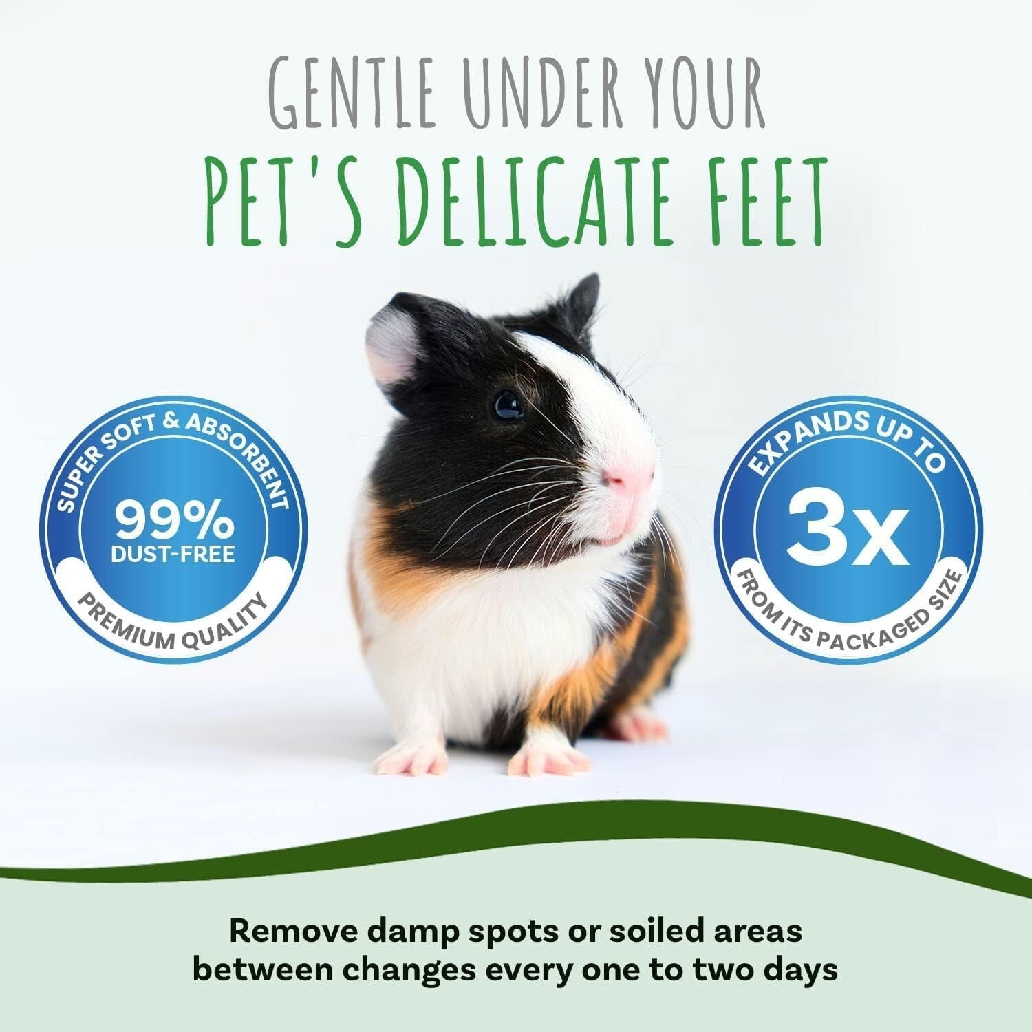 178L Jumbo Dust-Free Paper Bedding for Small Animal Habitats - Comfort & Clean