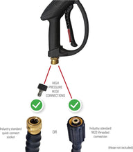 Load image into Gallery viewer, Compact and Lightweight Pressure Washer Gun with Safety Lock and Rotating Handle