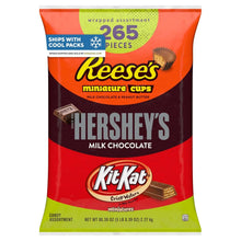 Load image into Gallery viewer, Delicious 80.39 oz Assorted KIT KAT &amp; REESE'S for Every Occasion - 265 Treats