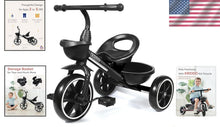 Load image into Gallery viewer, Triangular Design Kids Tricycle for Ages 2-5 - Lightweight &amp; Safe Gift
