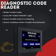 Load image into Gallery viewer, Advanced Touch Screen Code Reader with WiFi Updates – 3-in-1 Digital Gauges