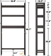Load image into Gallery viewer, Modern 3-Tier Bamboo Bath Organizer with Anti-Tilt Features - Stylish Storage